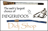 Worlds largest selection of DIDJERIDOOS